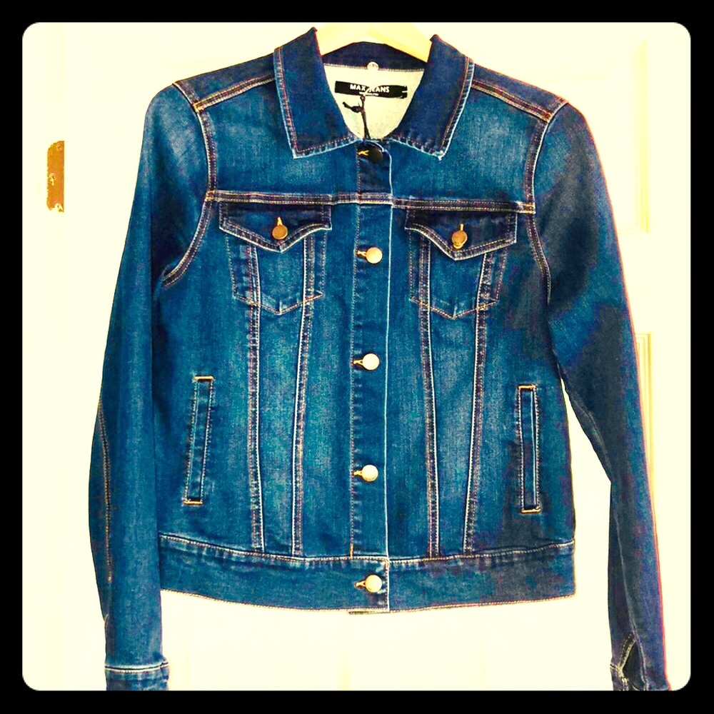 MAX JEANS 2 for 1 Jean Jacket! NWT